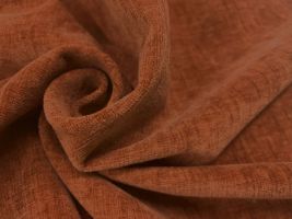 Milano Velvet Rust Upholstery Fabric - ships separately